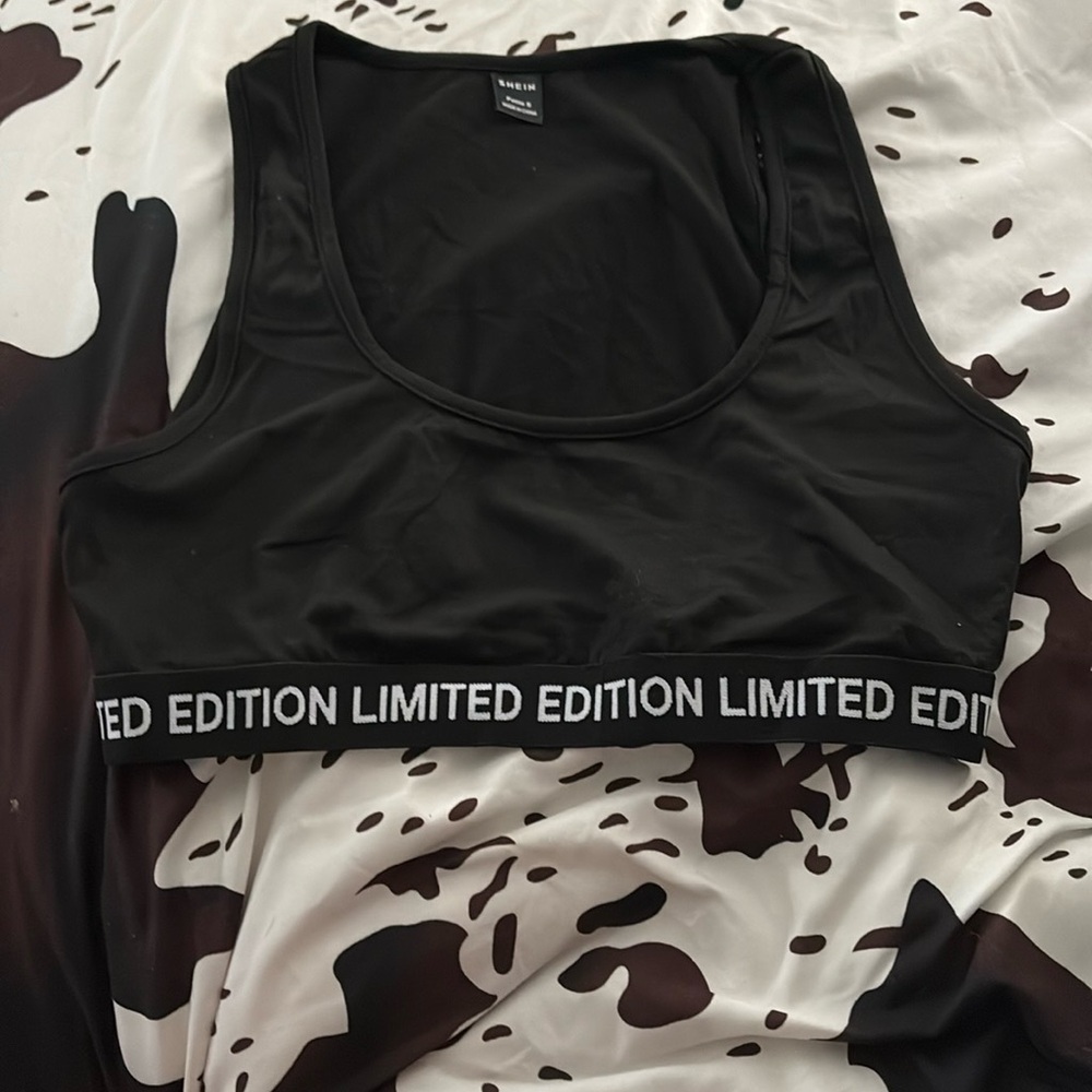 Black Limited Edition Sports Bra